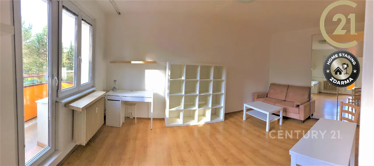 Pronájem bytu 1+1 s balkonem, 27 m² Brno Vídeňská