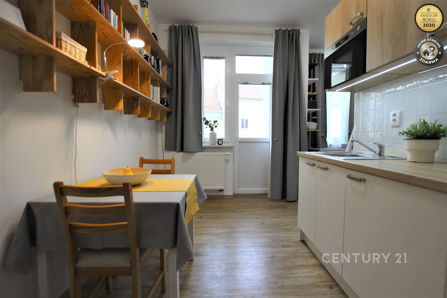 Pěkný byt 1+kk s balkonem blízko centra