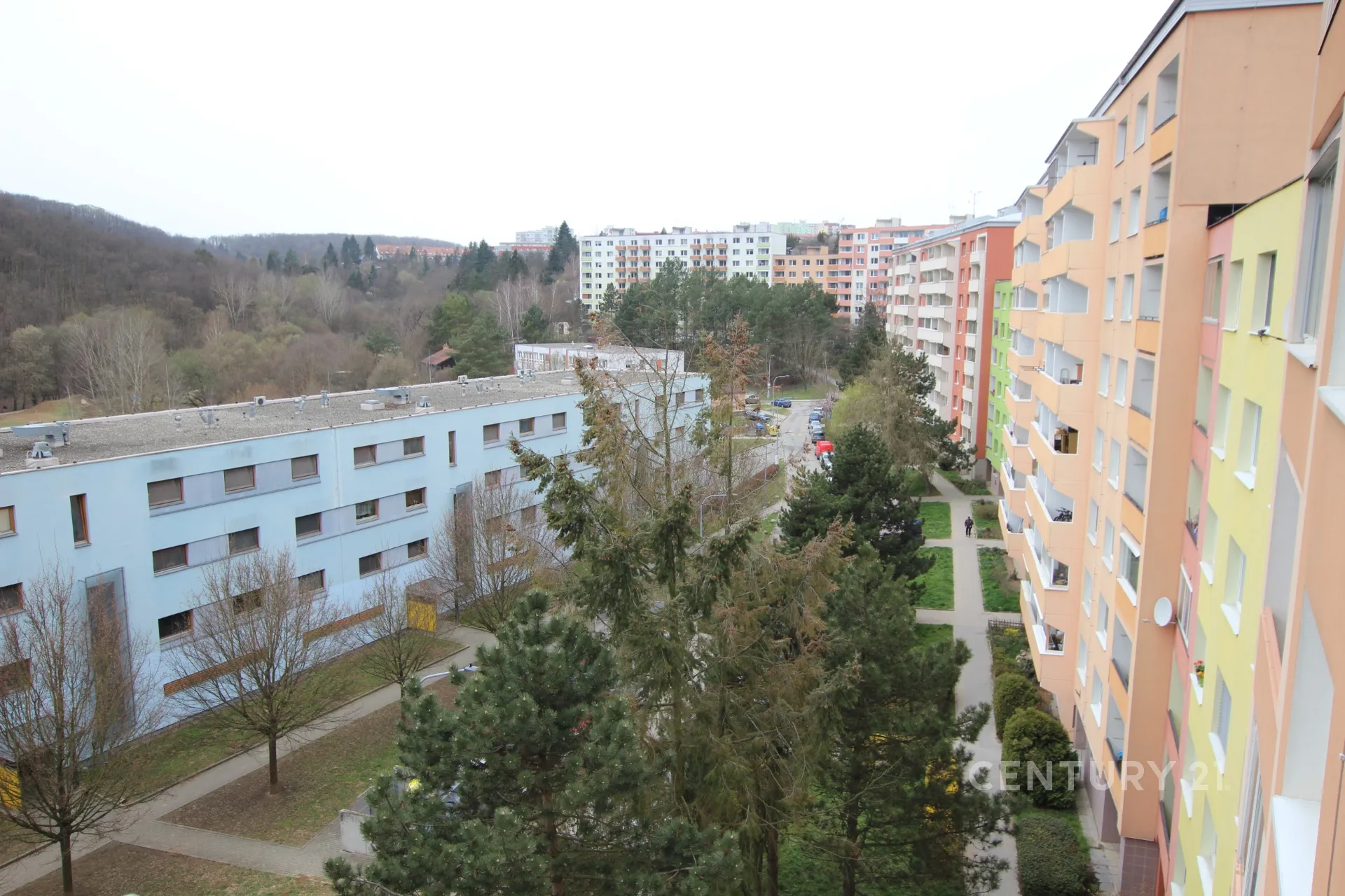 Pronájem bytu 1+1 s balkonem, Bystrc-Štouračova