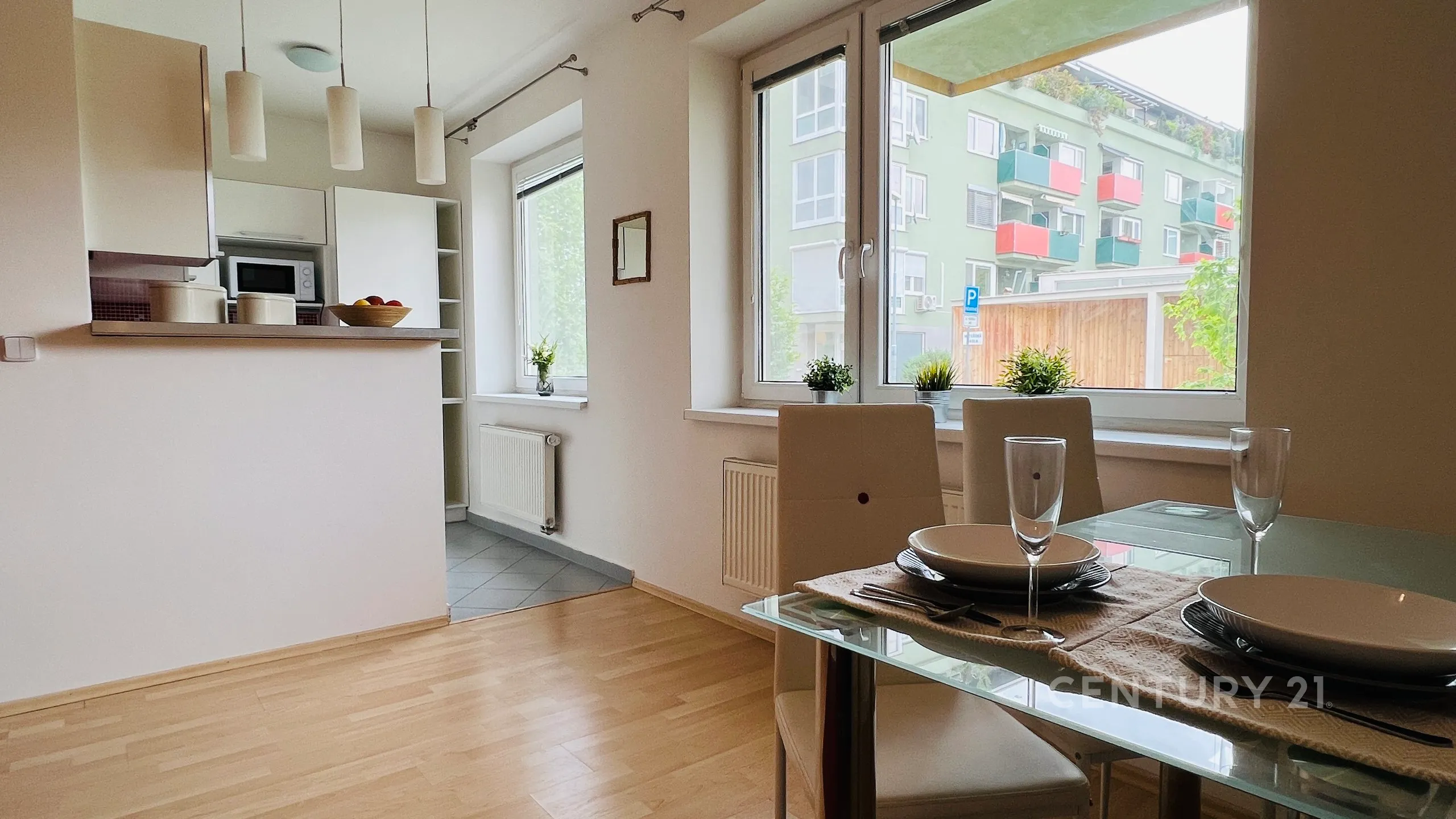 Pronájem zařízeného bytu 2+kk na ulici Kavčí, Brno-Kamechy