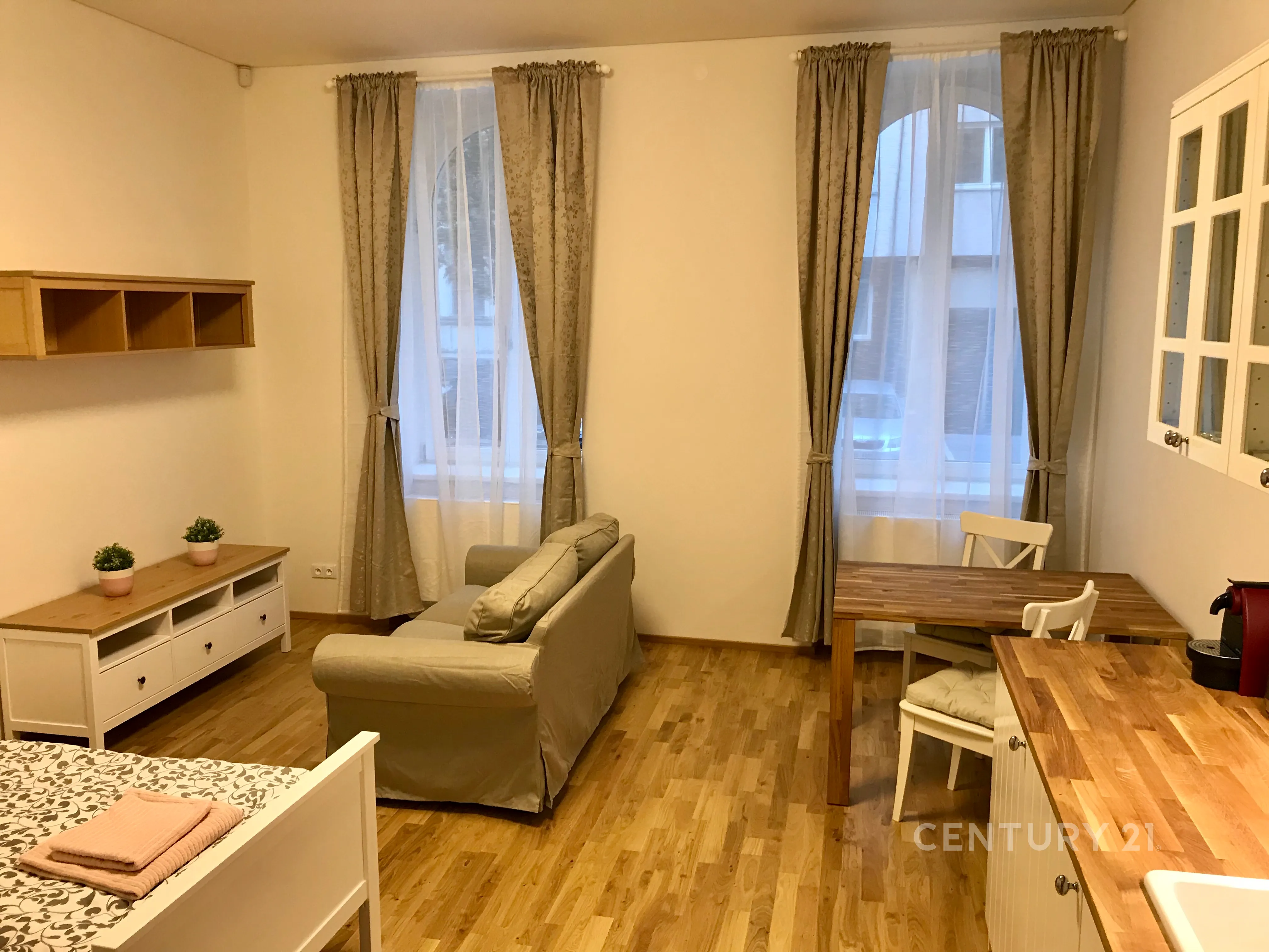 Prodej krásného bytu 1+kk v atraktivní lokalitě na ulici Grohova v Brně