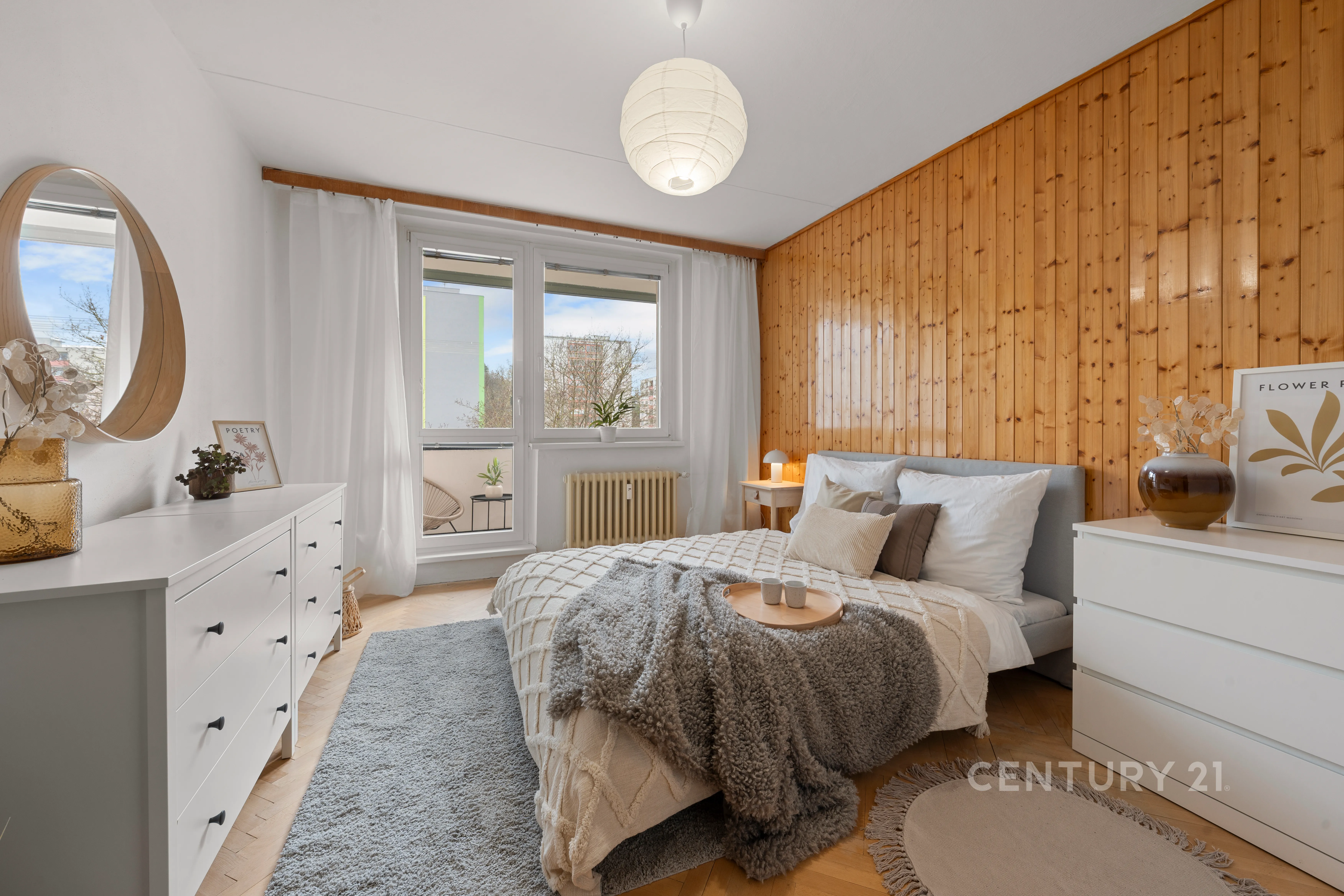 Prodej světlého bytu 2+1 s lodžií na ulici Opálkova v Brně